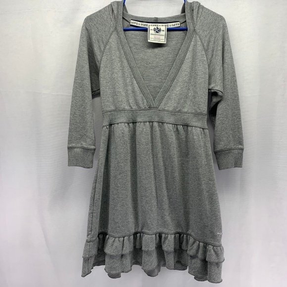 PINK Victoria's Secret Tops - Pink Victoria;s Secret Hooded Low V Tunic Sz M